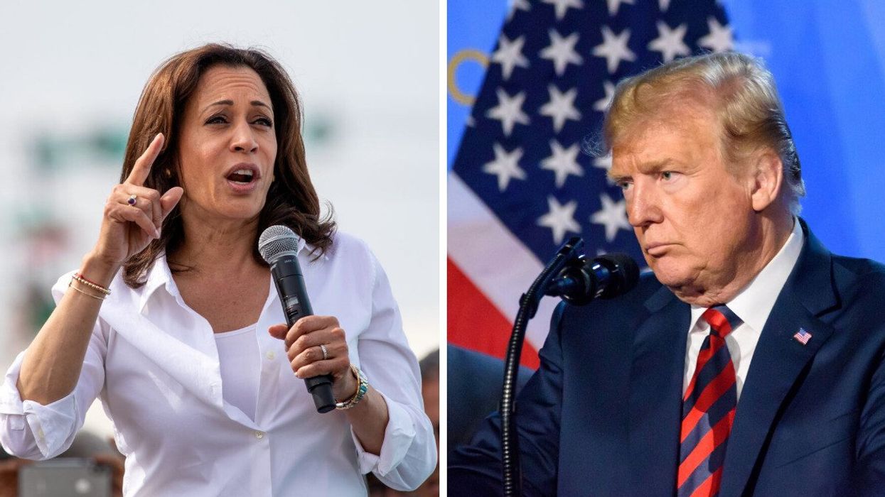 Kamala Harris and Donald Trump (illustrative).