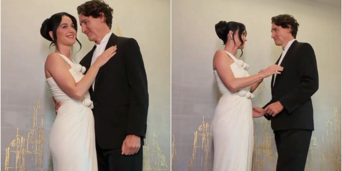 Katy Perry and Justin Trudeau made their red carpet debut and things got pretty steamy Katy Perry and Justin Trudeau made their red carpet debut and things got pretty steamy