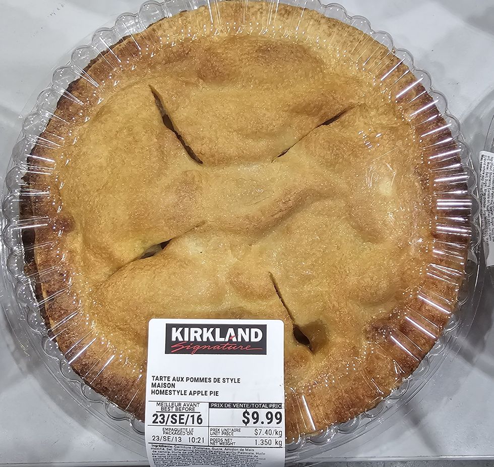 Kirkland Signature apple pie.