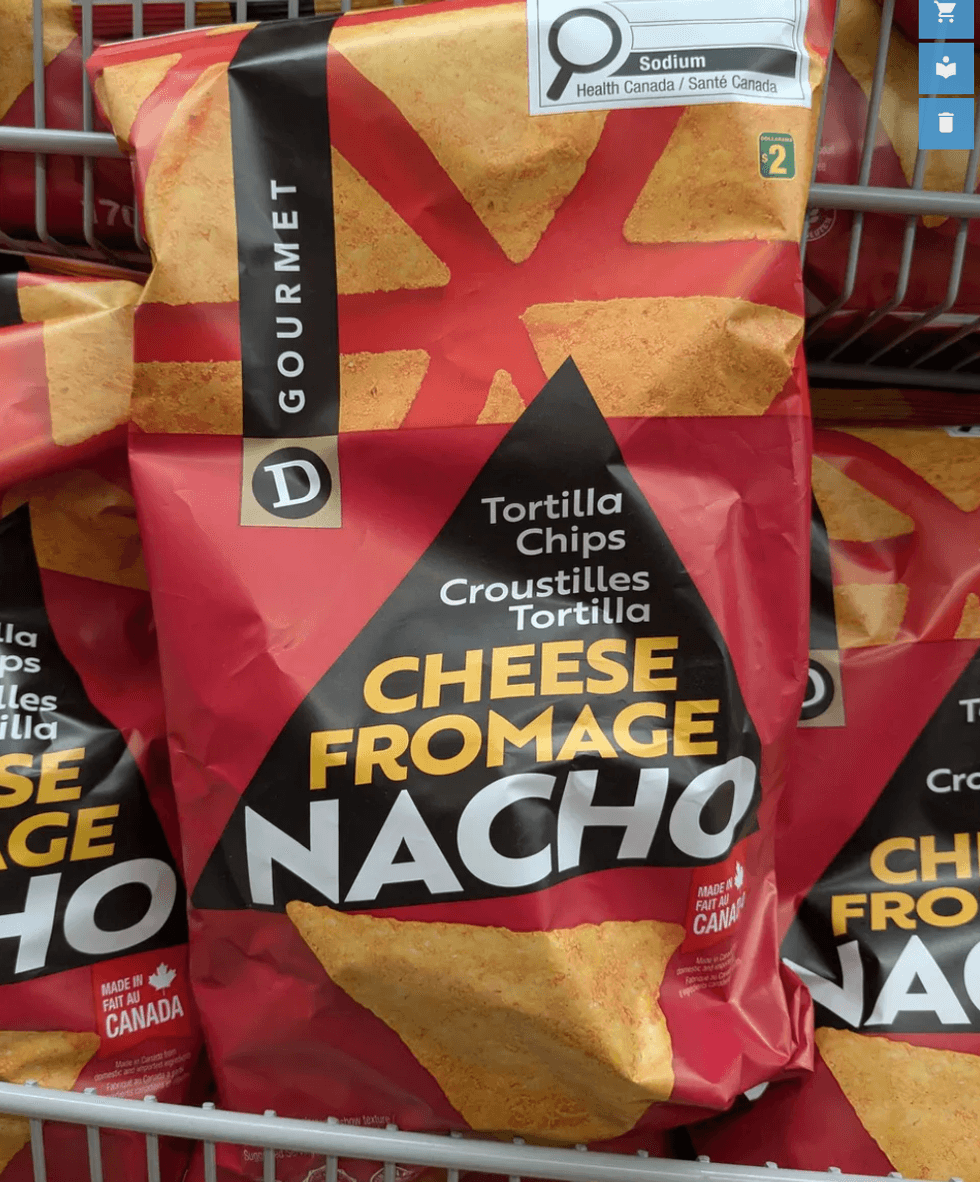 Knock-off Doritos at Dollarama