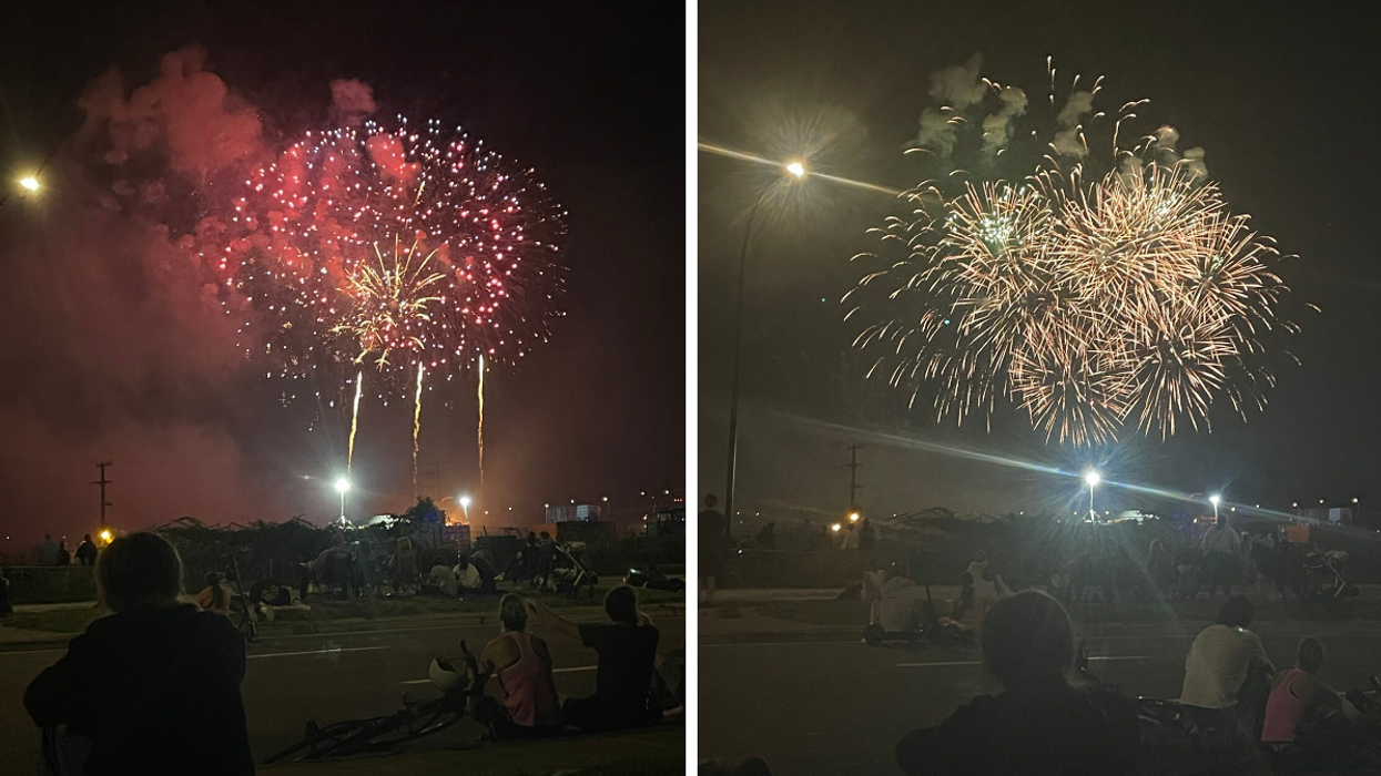 L'International des Feux Loto-Québec show on July 27, 2022.