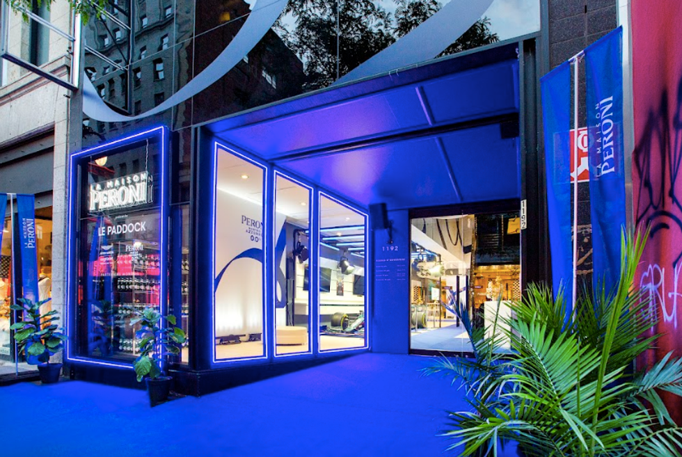 La Maison Peroni's "Le Paddock"