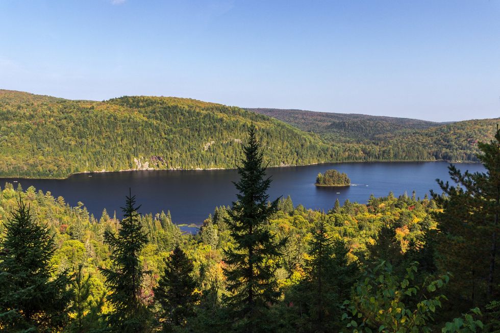 La Mauricie National Park in Quebec, Canada.