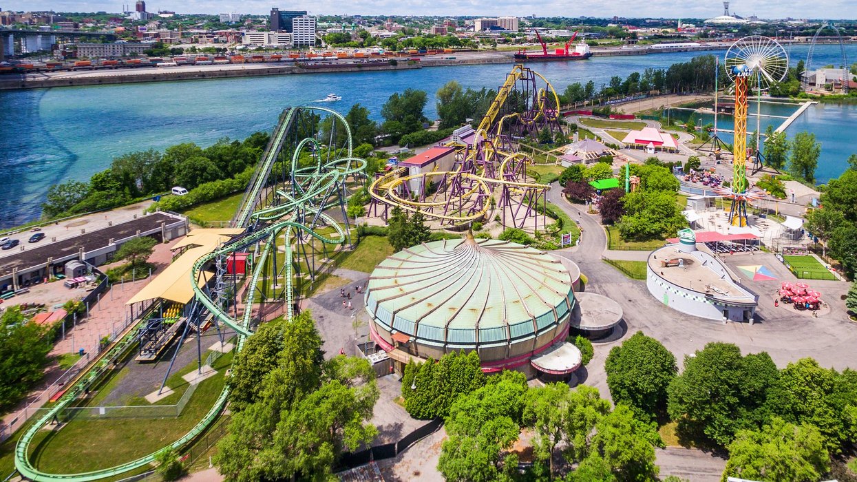 La Ronde park in Montreal.