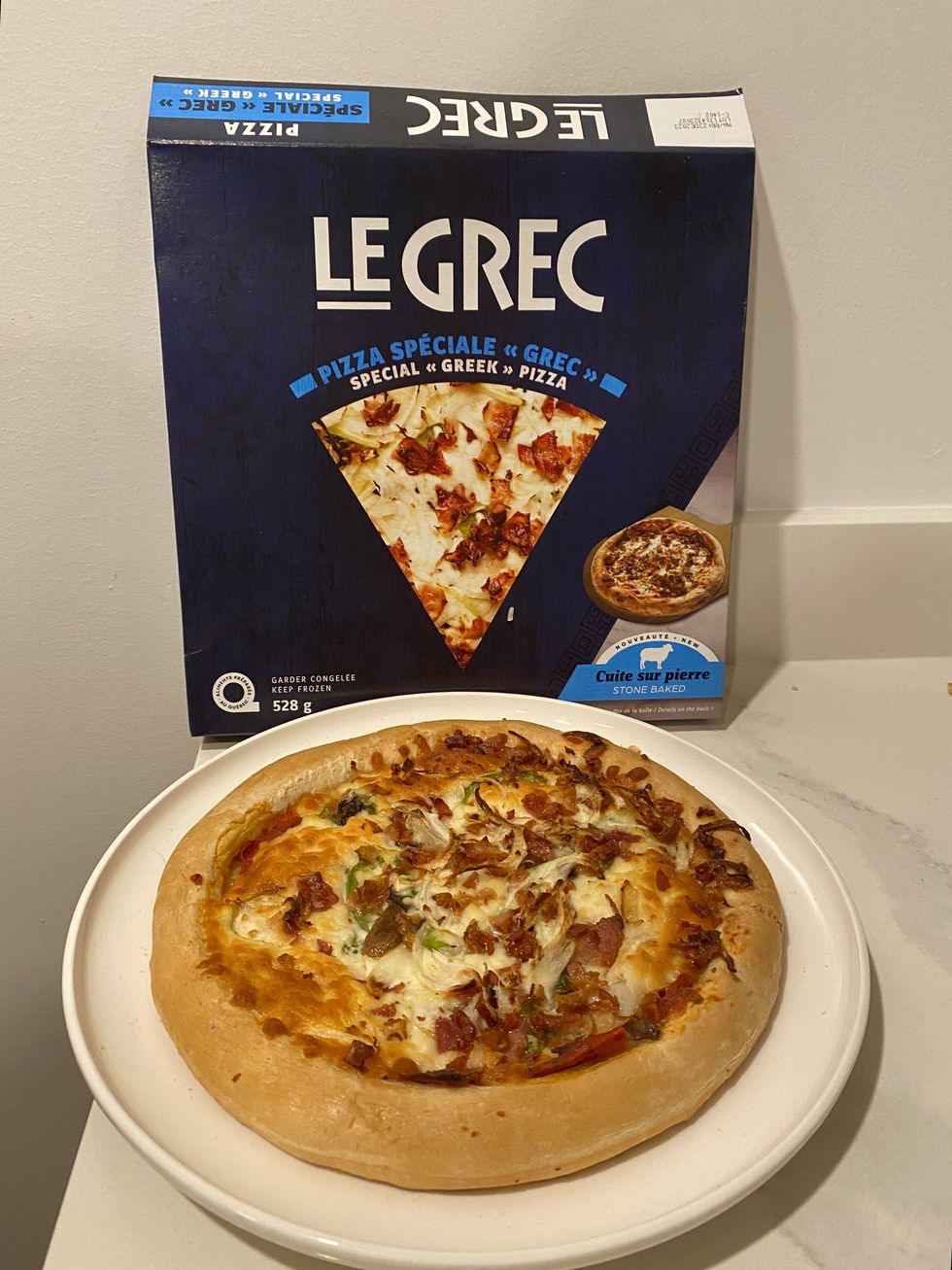 Le Grec Special 'Greek' Pizza