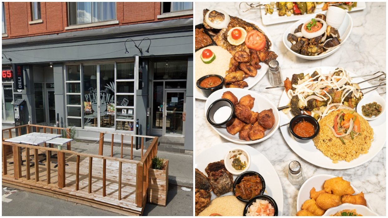 Le Platana restaurant in Montreal.