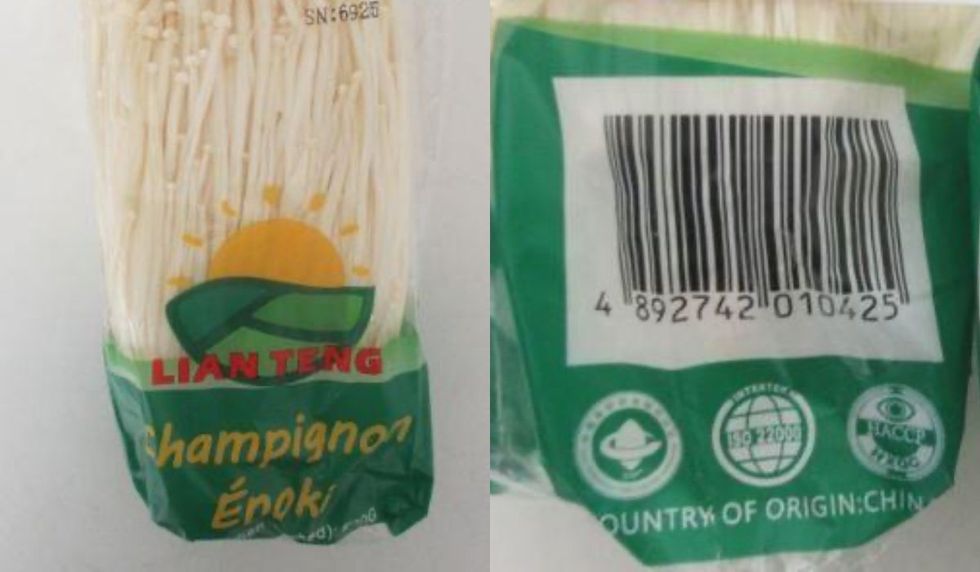 Lian Teng brand Enoki Mushroom