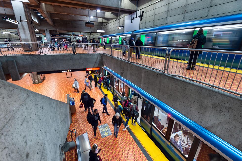Lionel-Groulx station on the Montreal metro.