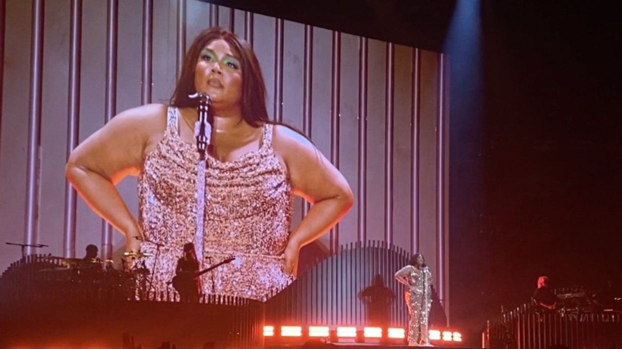 Lizzo performing during her Special Tour at Centre Bell in Montreal.