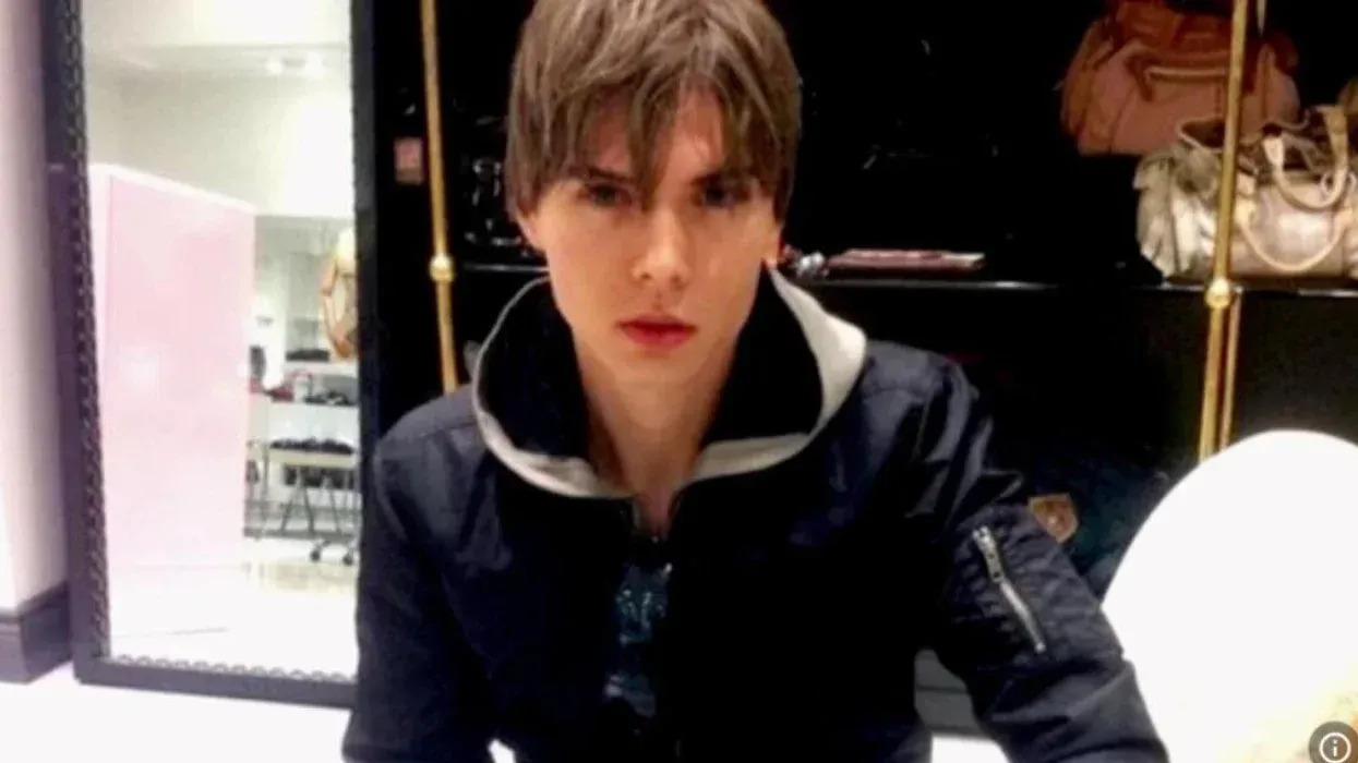 Luka Magnotta poses for a photo.