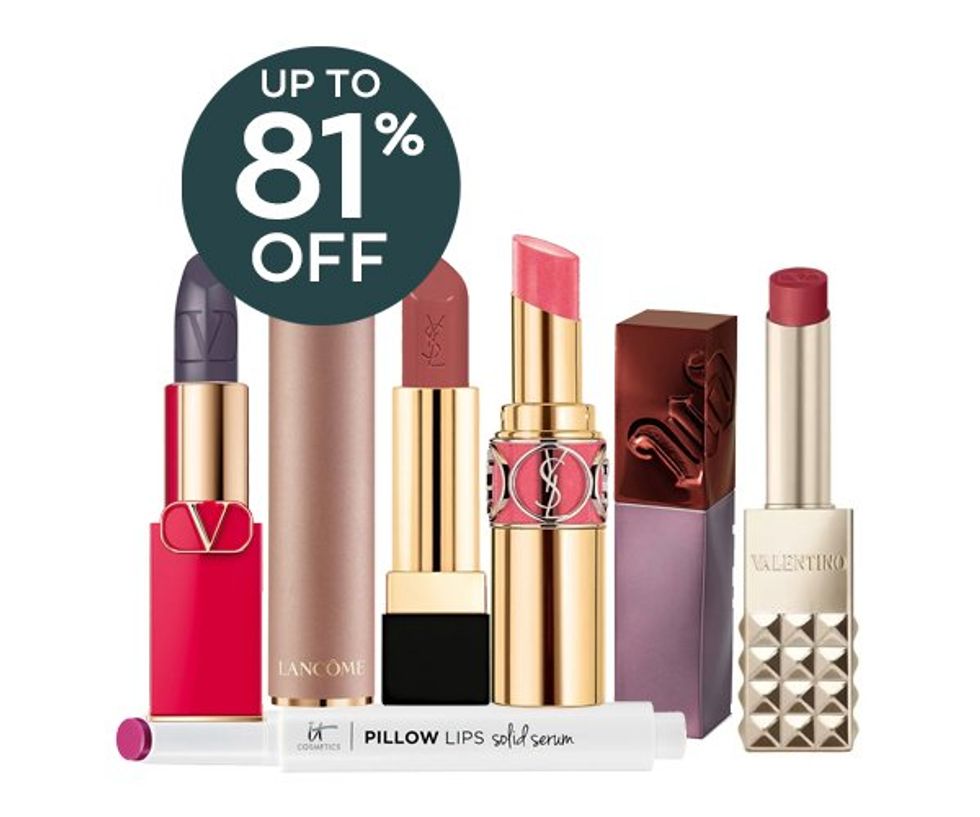 Luxury lipsticks and glosses \u2014 $12