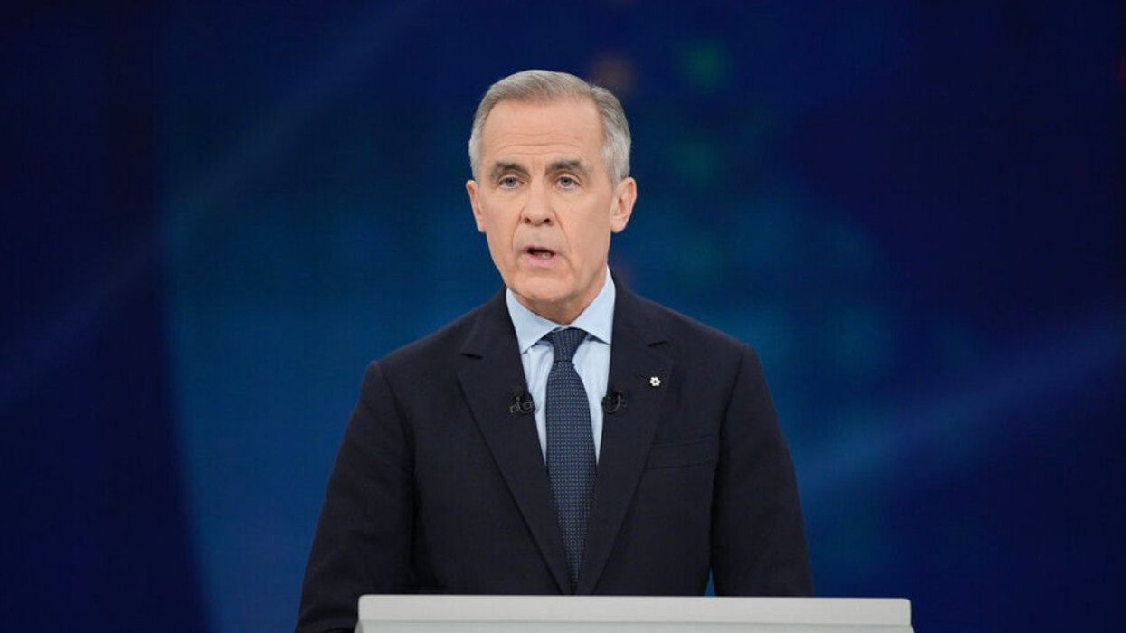 Mark Carney debates other Canadian party leaders.