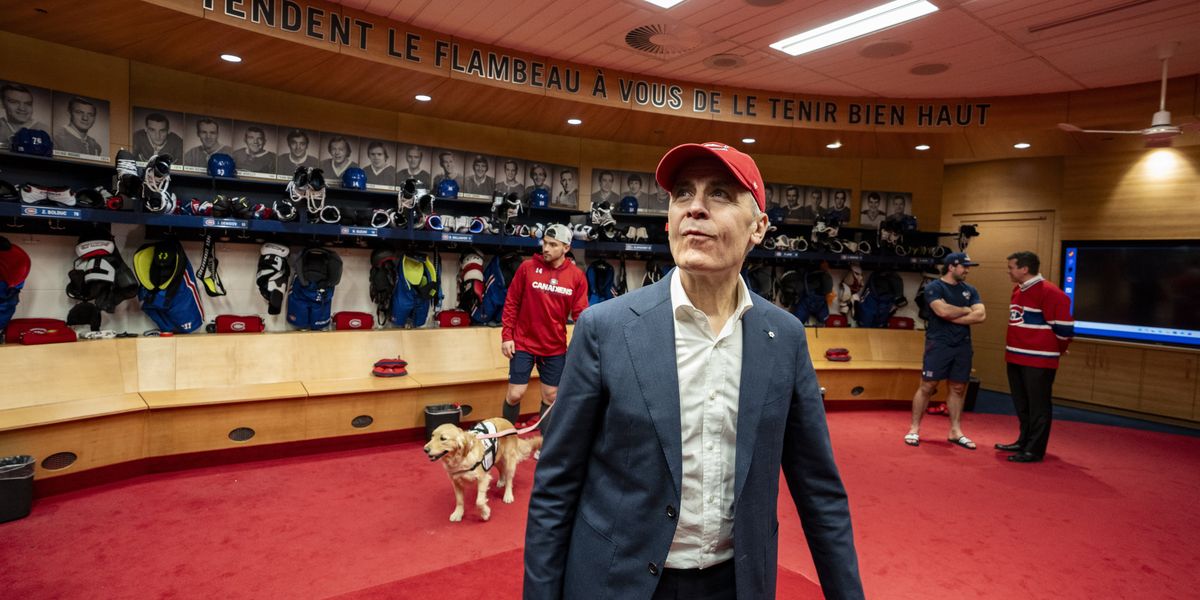 Carney visits the Habs dressing room after win against Lightning Carney visits the Habs dressing room after win against Lightning