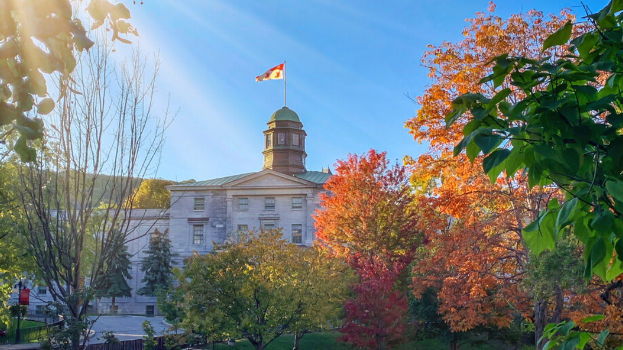 McGill University in the fall.