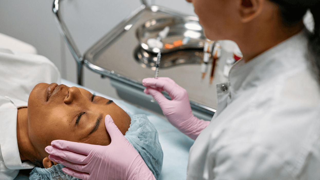 Medical aesthetic facial procedure