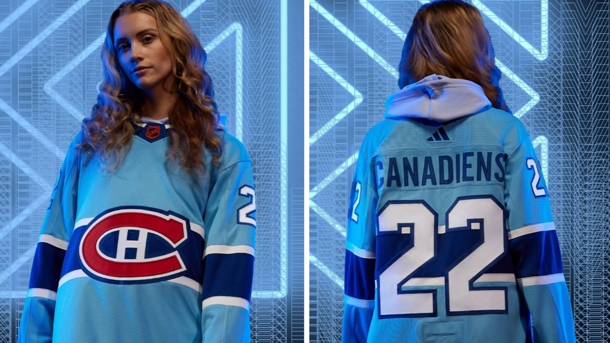 Montreal Canadian Reverse Retro jersey.