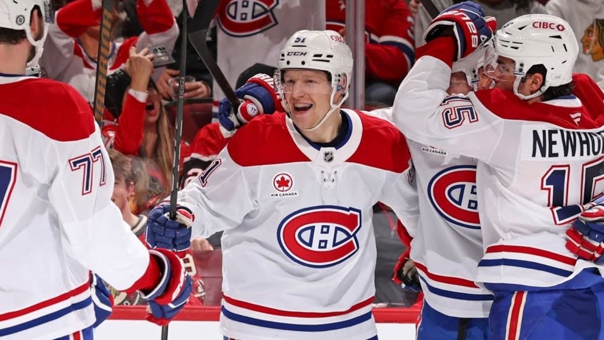 Montreal Canadiens player Emil Heineman