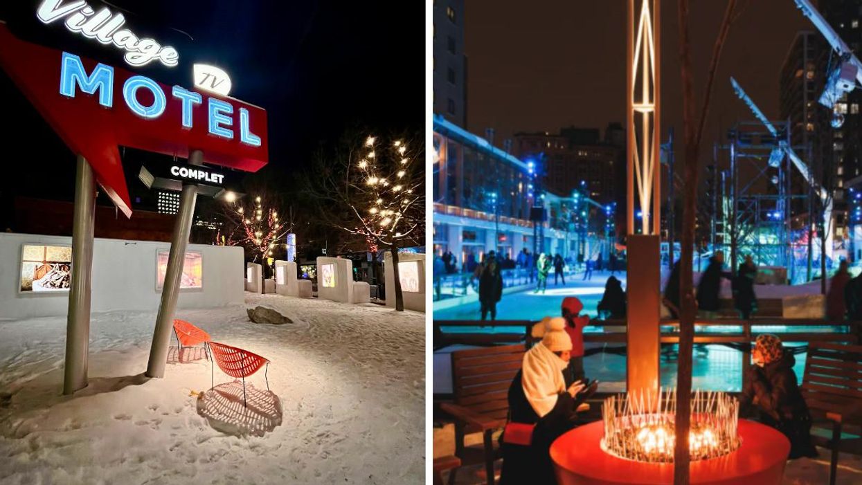 Montreal during the winter.