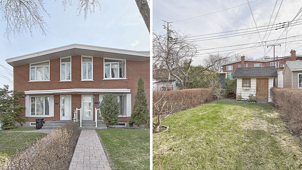 Montreal home for sale in Montreal-Nord for less than $400,000 with backyard and basement.