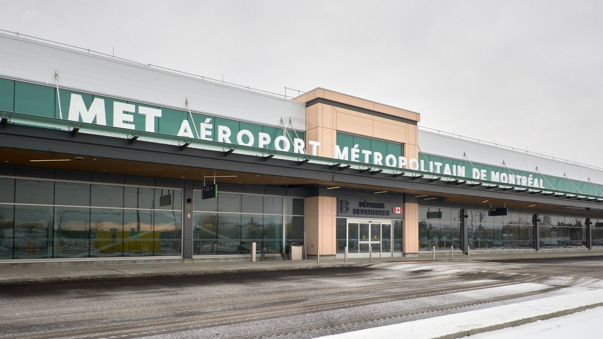 Montreal Metropolitan Airport in Saint-Hubert.