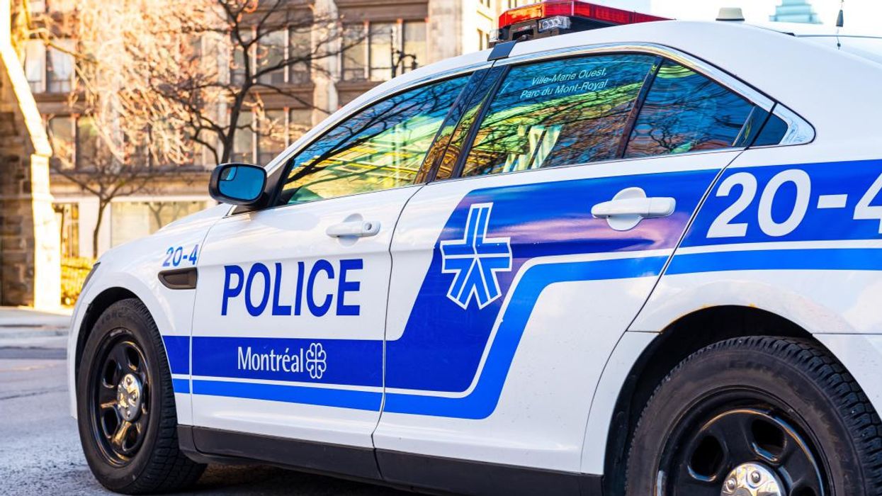 Montreal police car.