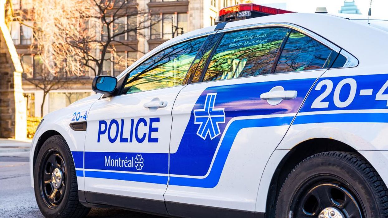 Montreal police car.