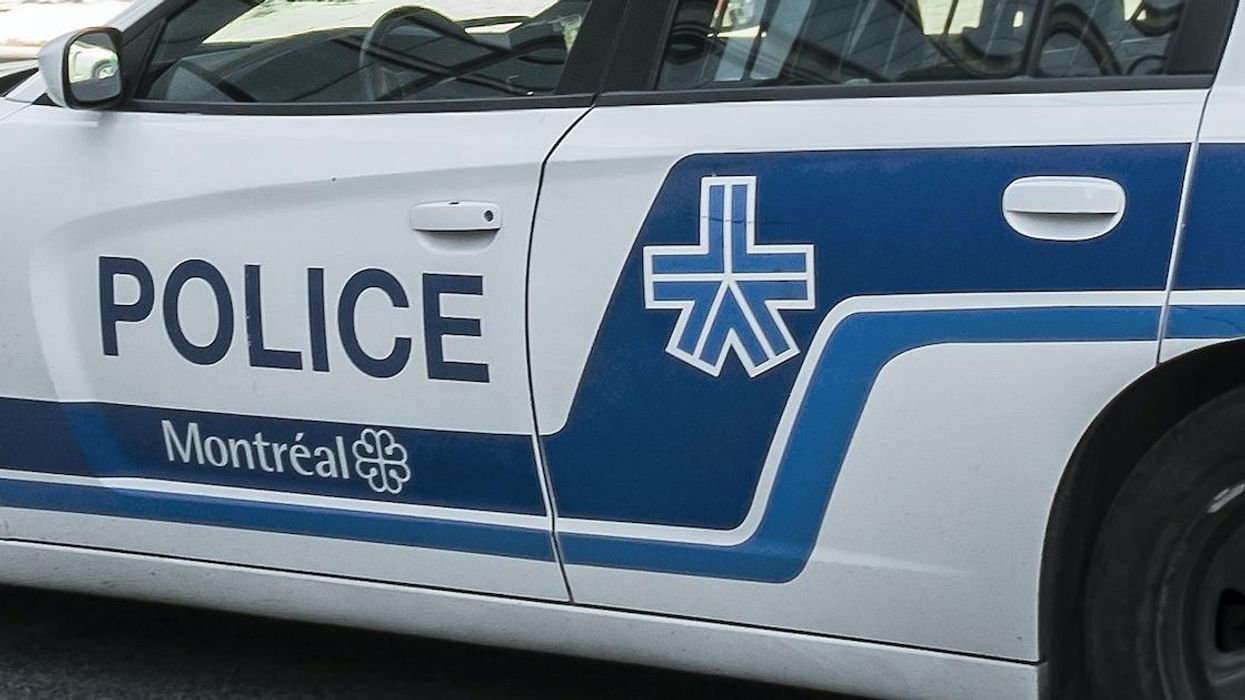 Montreal police car.