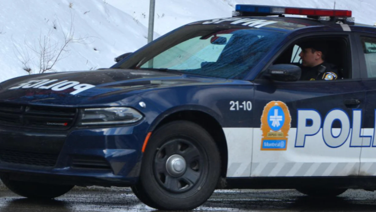 Montreal police car.