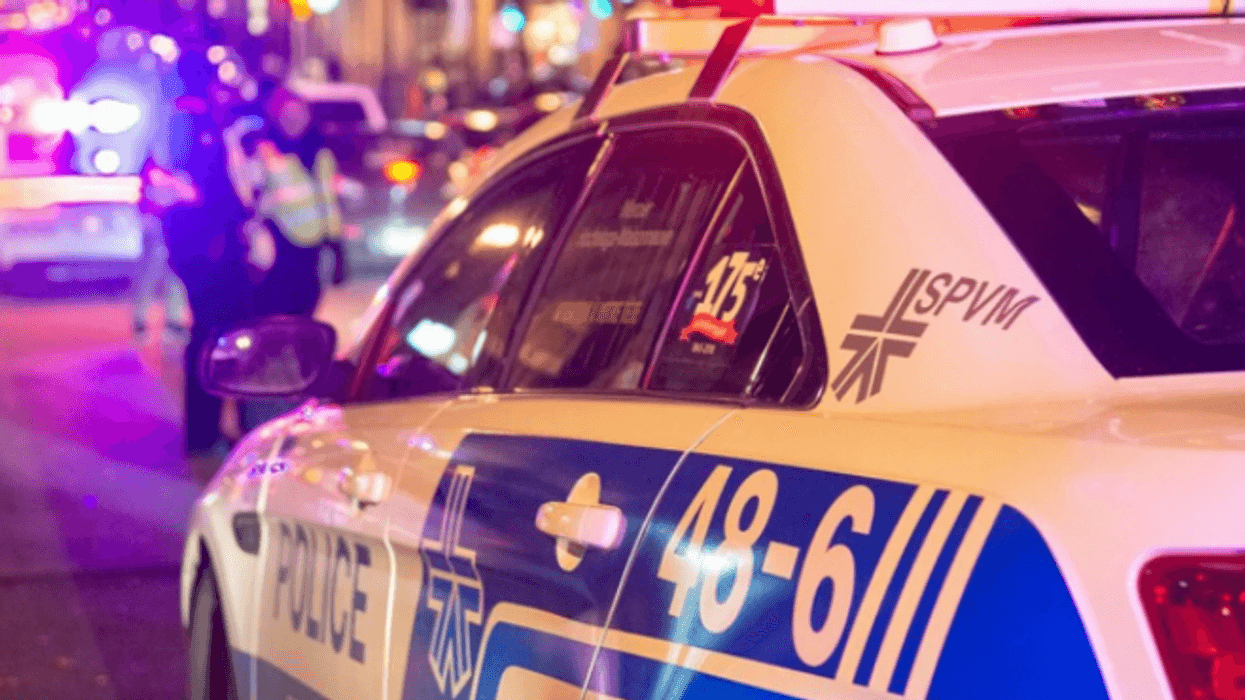 Montreal police car.