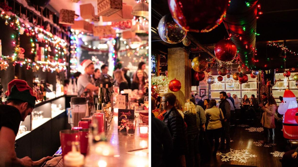 Montreal's Christmas Bar Is Hosting Holiday Drag Brunch Every Weekend This Month