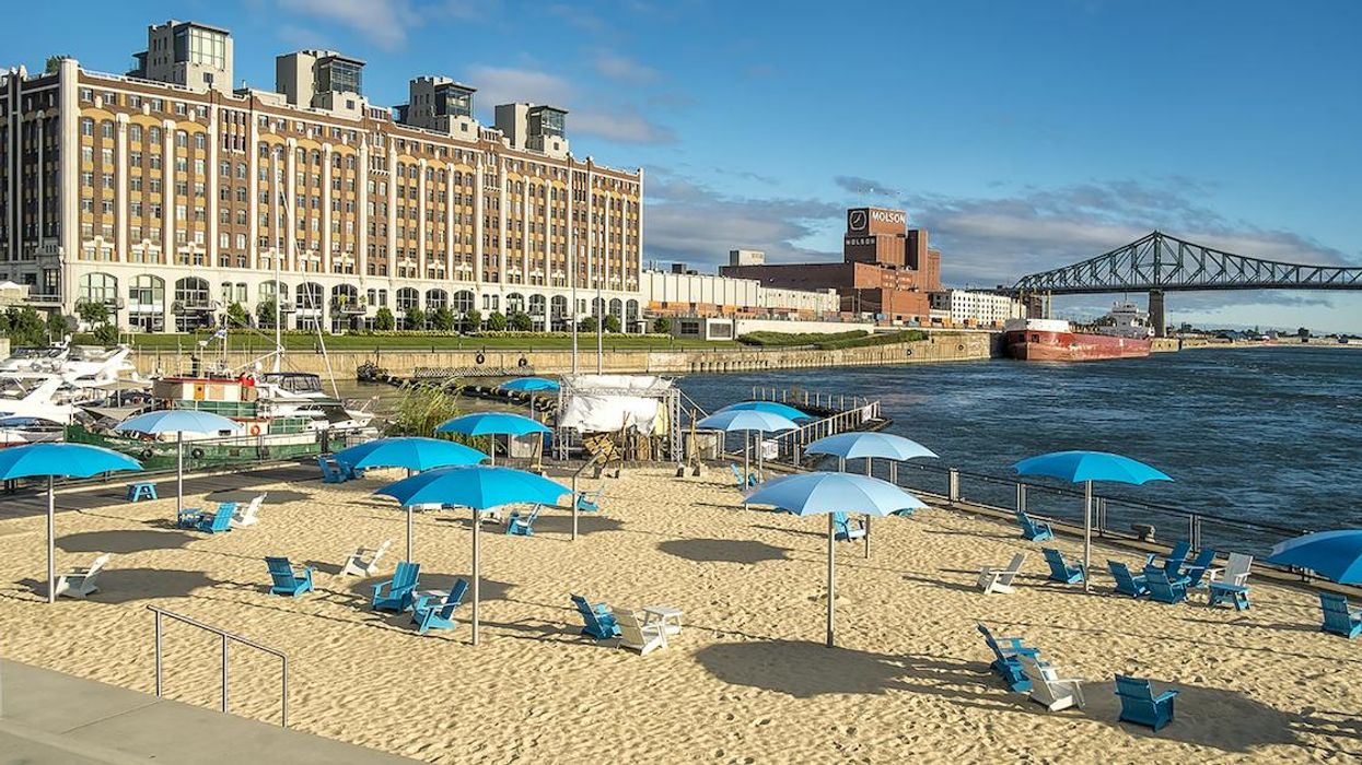 Montreal's Clock Tower Beach.
