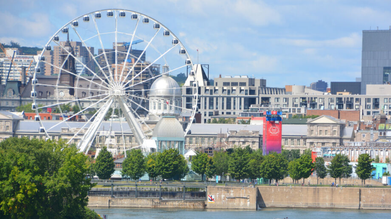 Montreal's Grande Roue in the summertime.