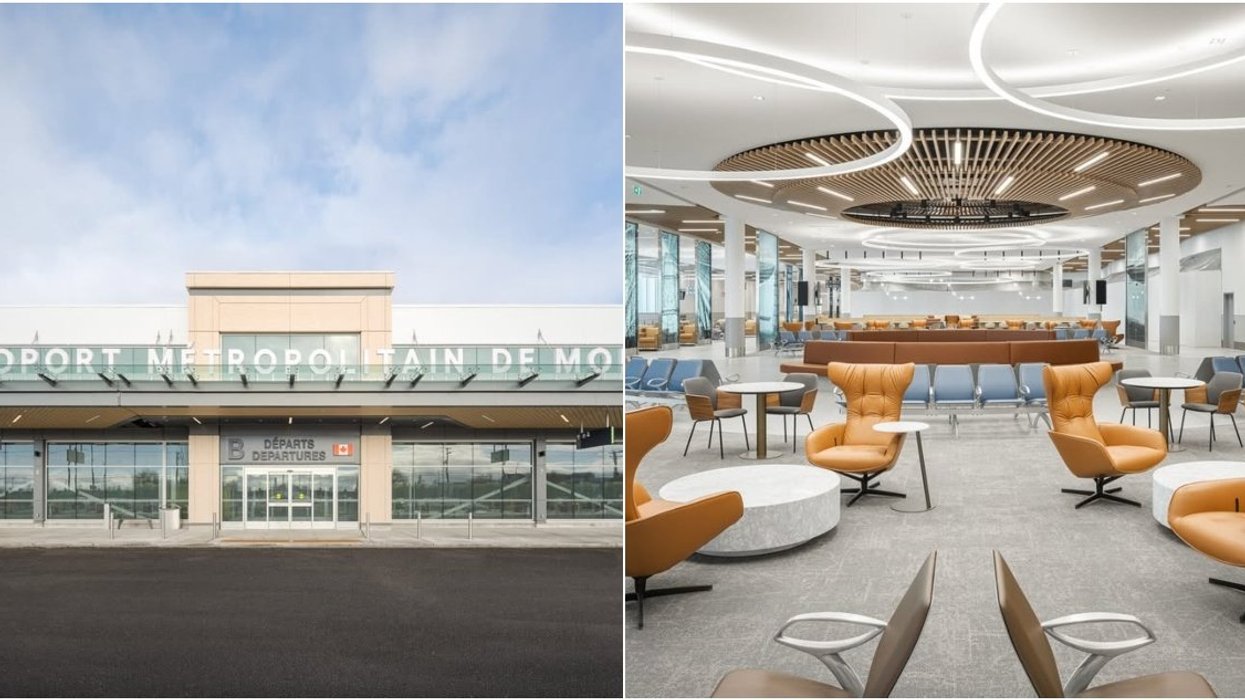 Montreal's new airport.