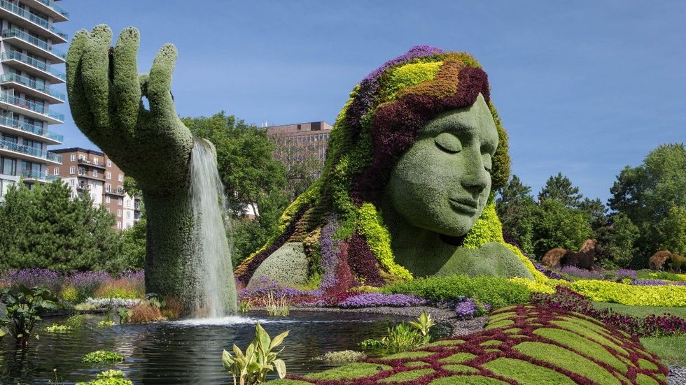 Montreal's new sculpture garden is officially open to the public. 
