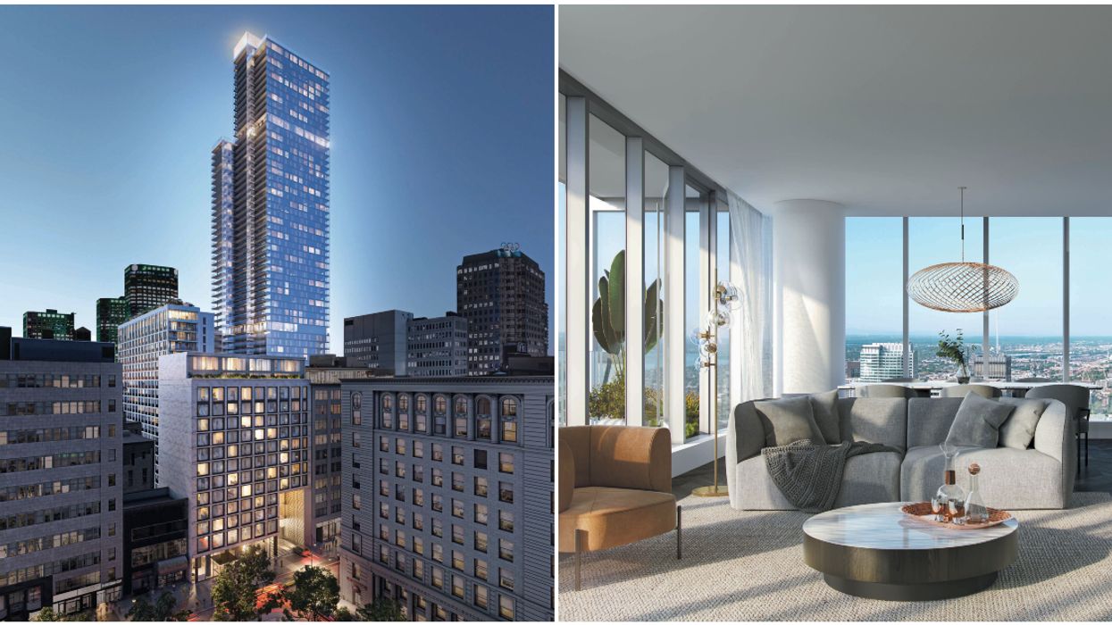 Montreal's Tallest Residential Building Is Under Construction (PHOTOS)