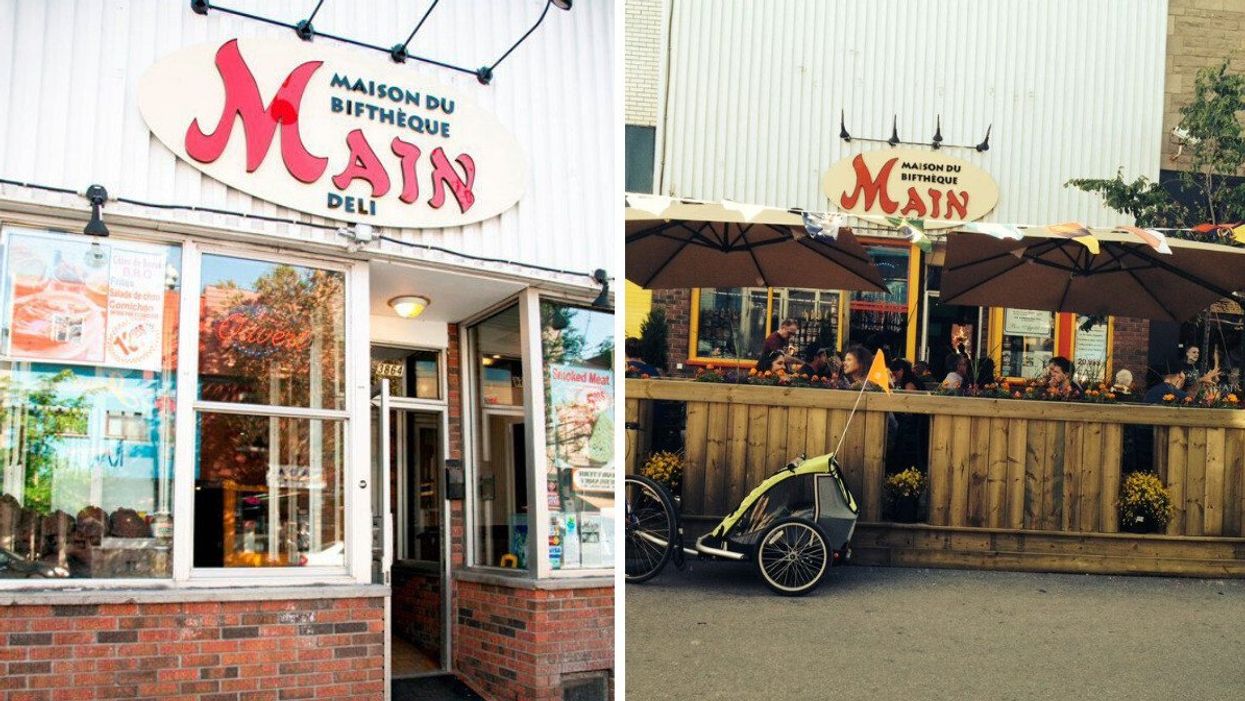 Montreal smoked meat restaurant Main Deli.