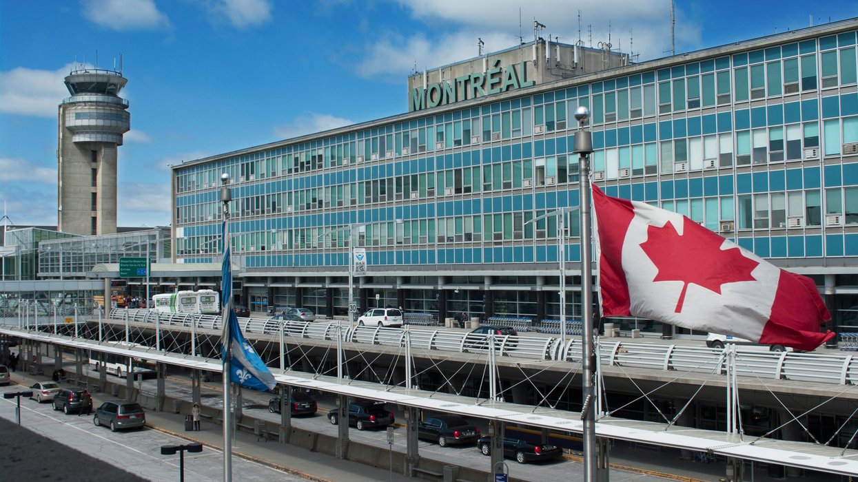 Montreal YUL airport.