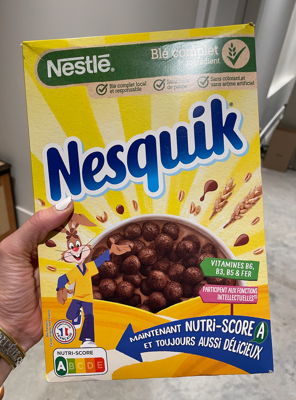 Nesquick breakfast cereals