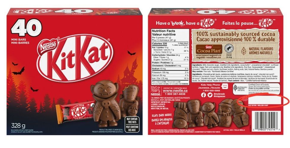 Nestl\u00e9 Canada KitKat Halloween Chocolate