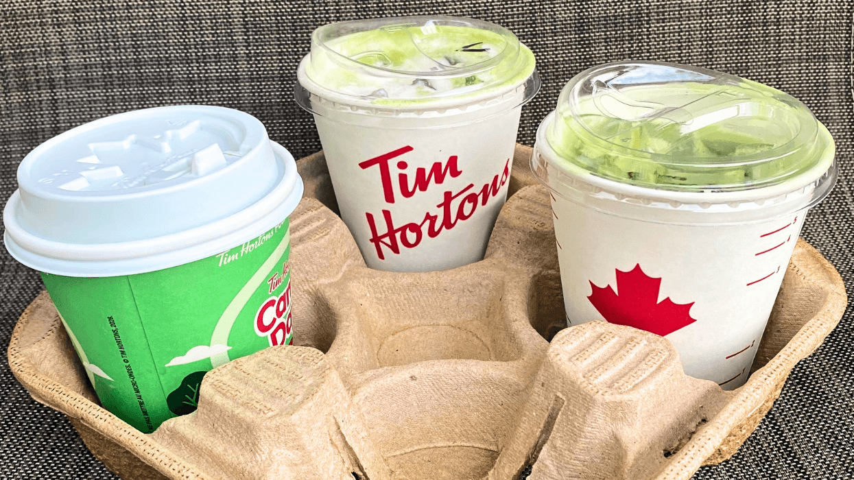 New matcha drinks at Tim Hortons