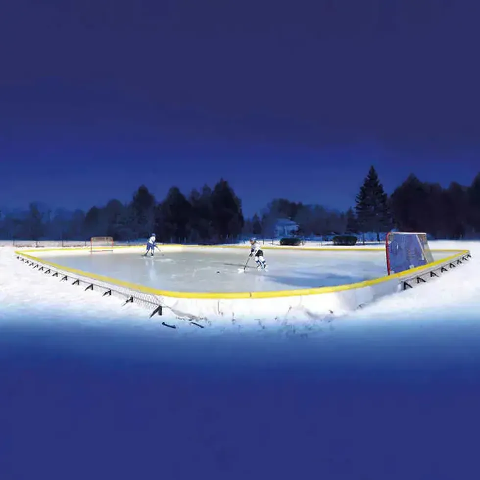 NiceRink Gold Package Ice Rink.