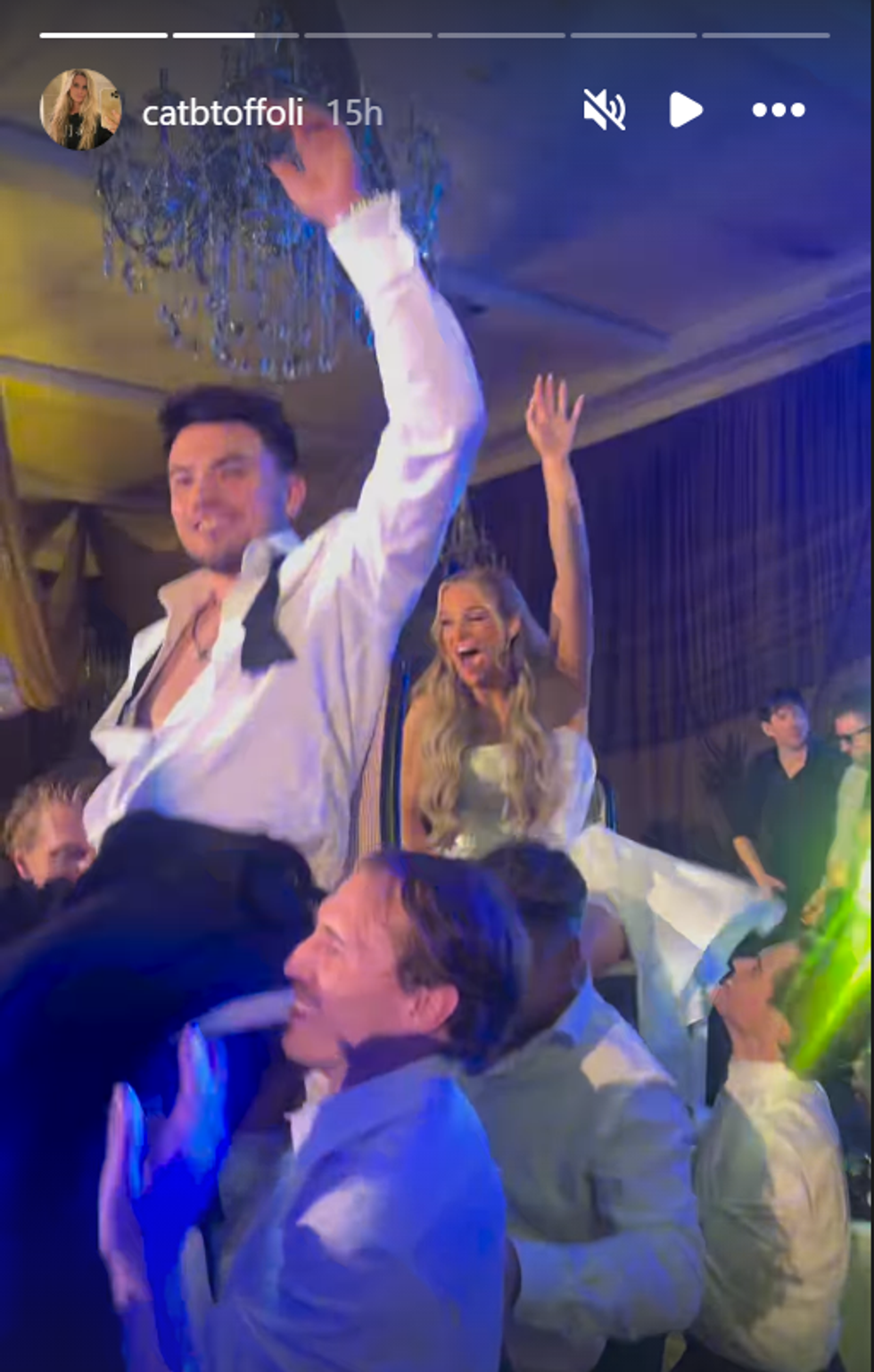 Nick Suzuki's wedding.