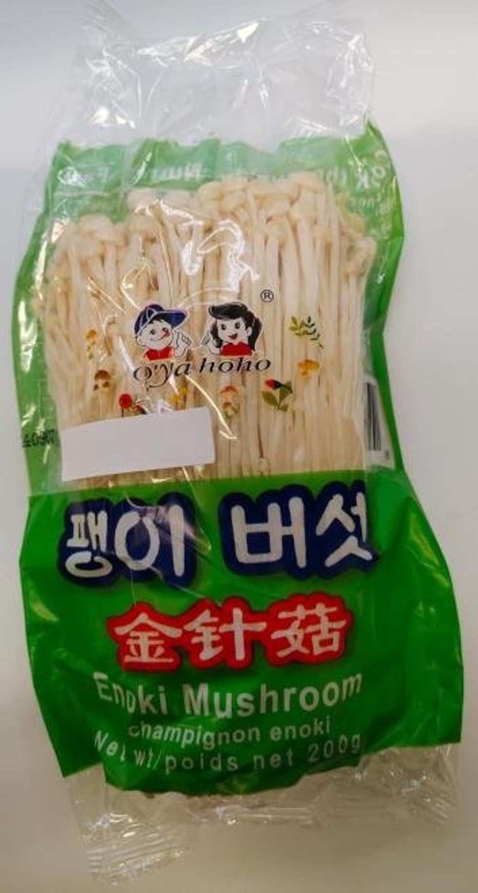 O'Ya hoho enoki mushrooms.