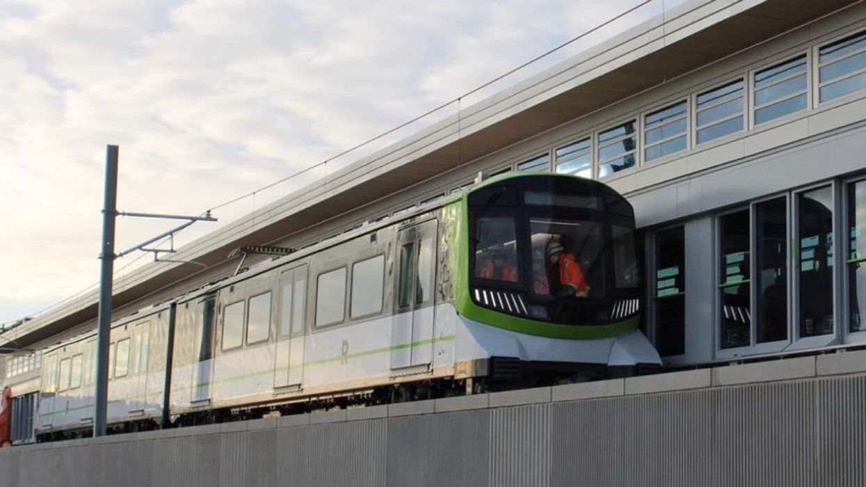 One of the REM Montreal trains.