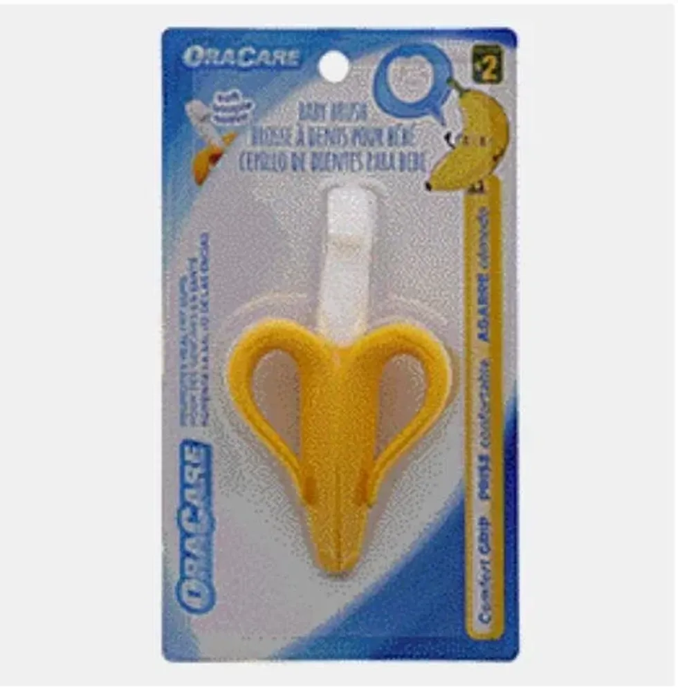 Oracare baby toothbrush. Health Canada