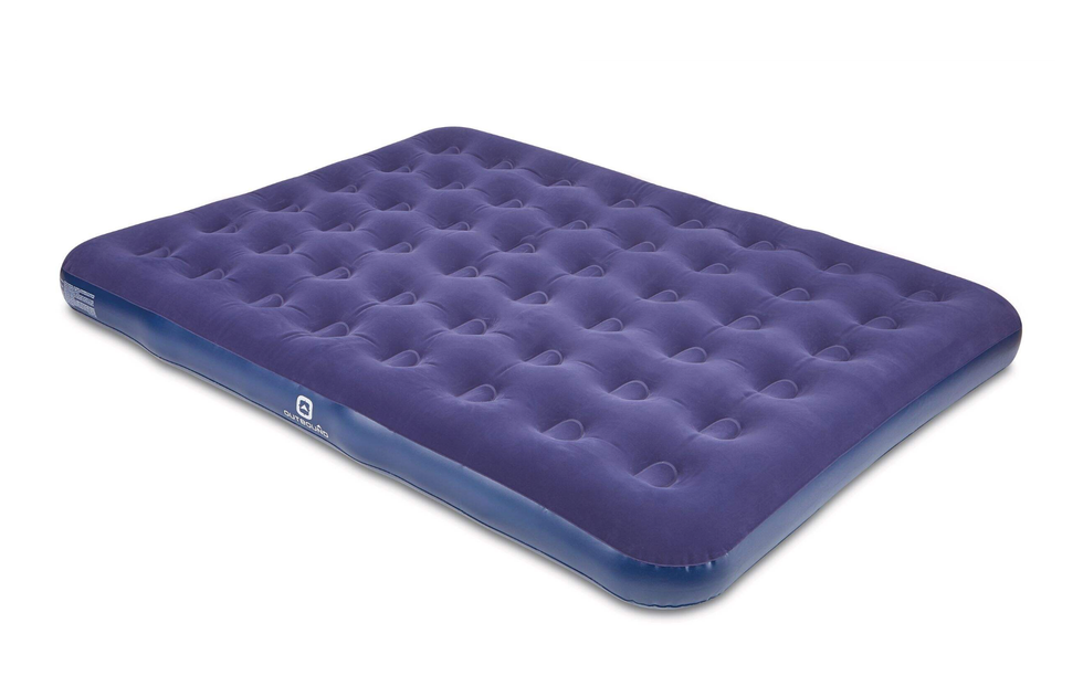 Outbound Queen Single-High Inflatable Air Mattress/Airbed.