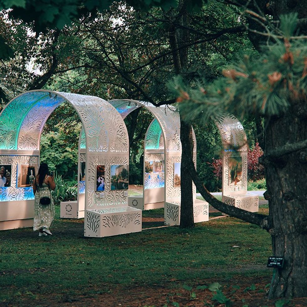 Parc Jean-Drapeau's Mosa\u00efcultures.