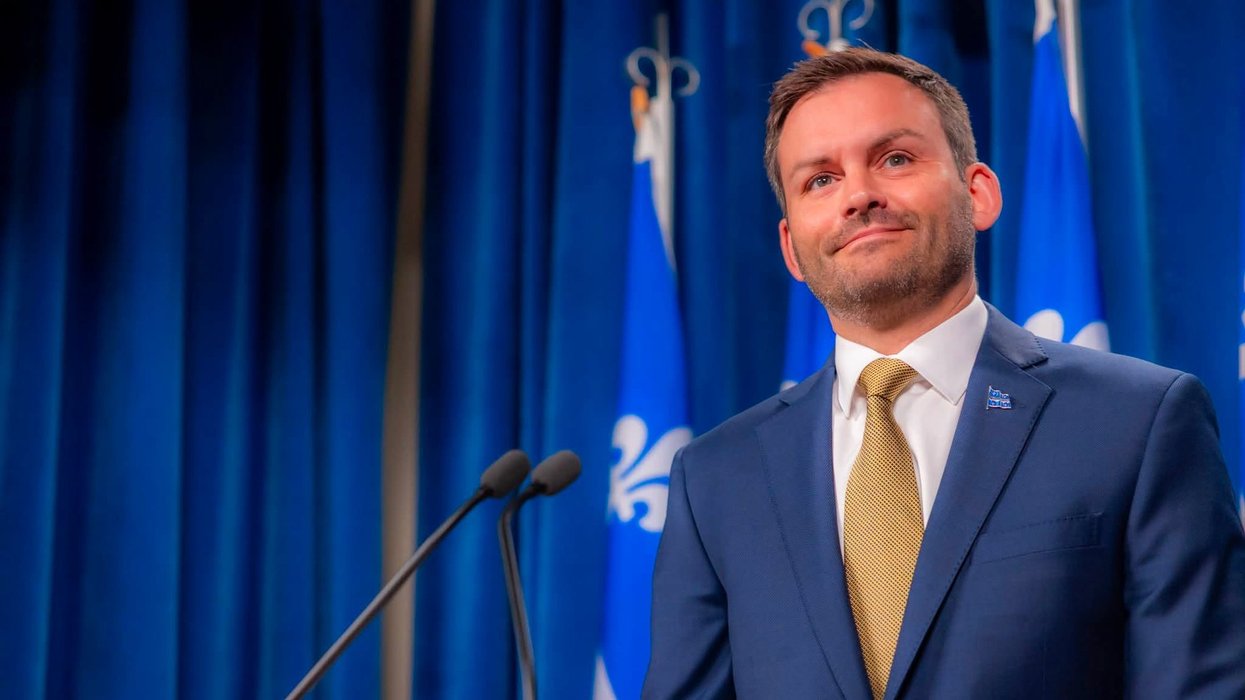 Paul St-Pierre Plamondon, leader of the PQ.