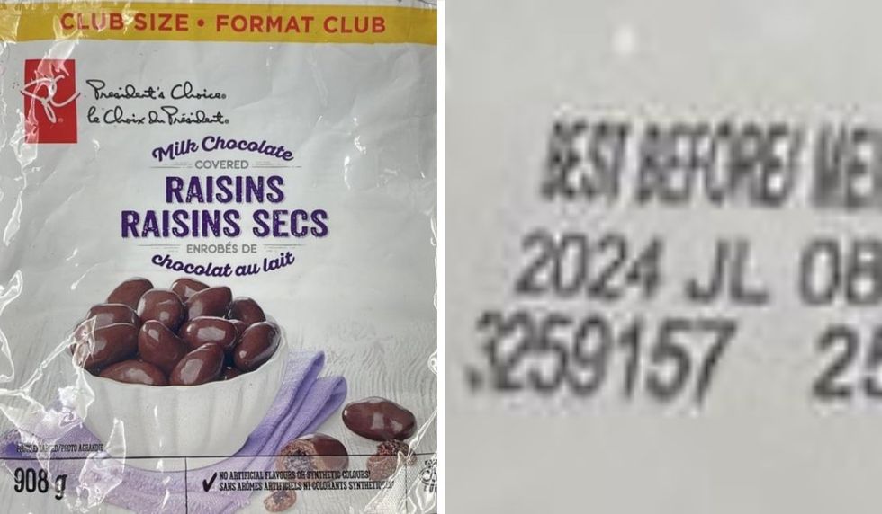PC brand Milk Chocolate Covered Raisins