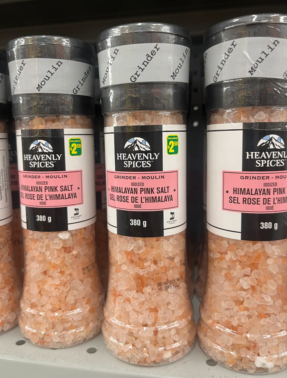 Pink Himalayan salt.